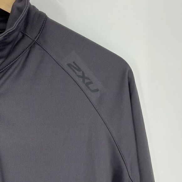 2XU Jacket Size Small Womens Gray Full Zip Micro Climate Compression Run Cycle - Picture 3 of 10